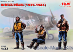 British Pilots (1939-1945) (3 figures)