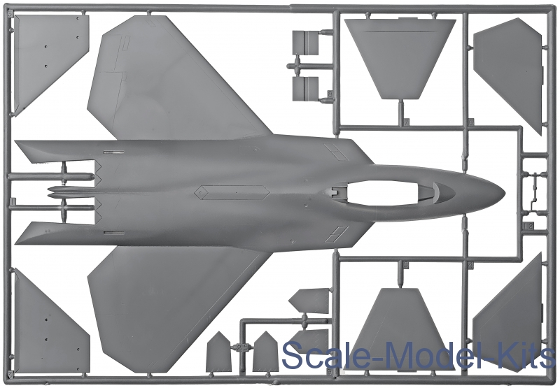Aero Plast - F-22A Lighting II - plastic scale model kit in 1:72 scale ...