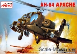 Helicopters: AH-64 "Apache", Aero Plast, Scale 1:72