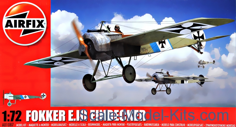 Airfix - Fokker E.III "Eindecker" - Plastic Scale Model Kit In 1:72 ...