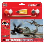 Gift Set: Gift set - North American P-51D Mustang, Airfix, Scale 1:72