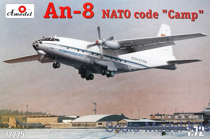 Antonov An-28 Aeroflot Scale Plastic Model Kit by Amodel 72227 for sale online
