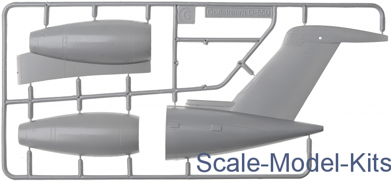 Scale Model kit Amodel 72361-1/72 Gulfstream G-550 Business Class Airplane