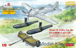 AMO-NA72007 Floats & trolley for Fw-190W-1 fighter