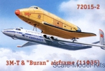 Space: Myasishchev  VM-T "Atlant" & "Buran", Amodel, Scale 1:72