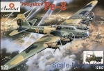 Bombers: Pe-8 WWII Soviet bomber & AS-2 aircraft starter, Amodel, Scale 1:72