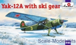 AMO72187 Yak-12A with ski gear