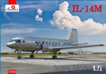 Civil aviation: Ilyushin IL-14M, Amodel, Scale 1:72