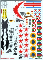 Decal for MiG-29 part 1