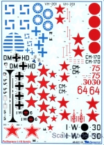 Decal for Polikarpov I-16