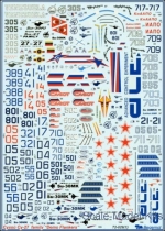 BD72029 Decal for Su-27 family