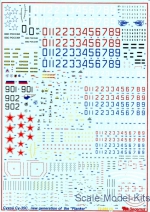 BD72055 Decal for Sukhoi Su-35S 