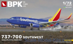 BPK7229 Boeing 737-700 Southwest