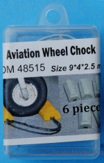 Aviation wheel chock, set #6