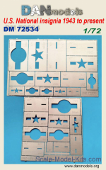 DAN72534 Stencil for U.S. National insignia, 1943 to present