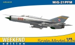 Fighters: Mikoyan MiG-21PFM, Weekend edition, Eduard, Scale 1:48