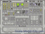 EDU-49291 Photoetched set 1/48 Harrier GR Mk.7, for Hasegawa kit
