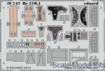 Photo-etched parts: Photoetched set 1/48  He 51B.1 (Roden), Eduard, Scale 1:48