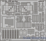 EDU-72523 Photoetched set 1/72 F6F gun bay