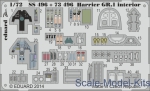 Photo-etched parts: Photoetched set 1/72 Harrier GR.1 S.A., for Airfix kit, Eduard, Scale 1:72