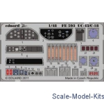 EDU-FE593 Photoetched set 1/48 UC-43/C-18 interior (self adhesive), for Roden kit