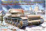 Tank: KV-1 WWII Soviet heavy tank, (1942 early), Eastern Express, Scale 1:35
