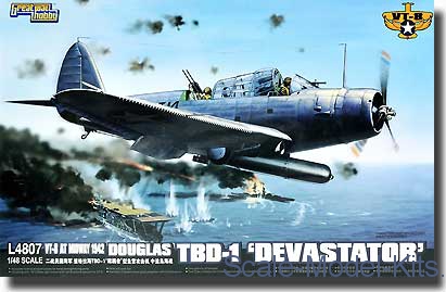 Great Wall Hobby - VT-8 AT Midway 1942 Douglas TBD-1 