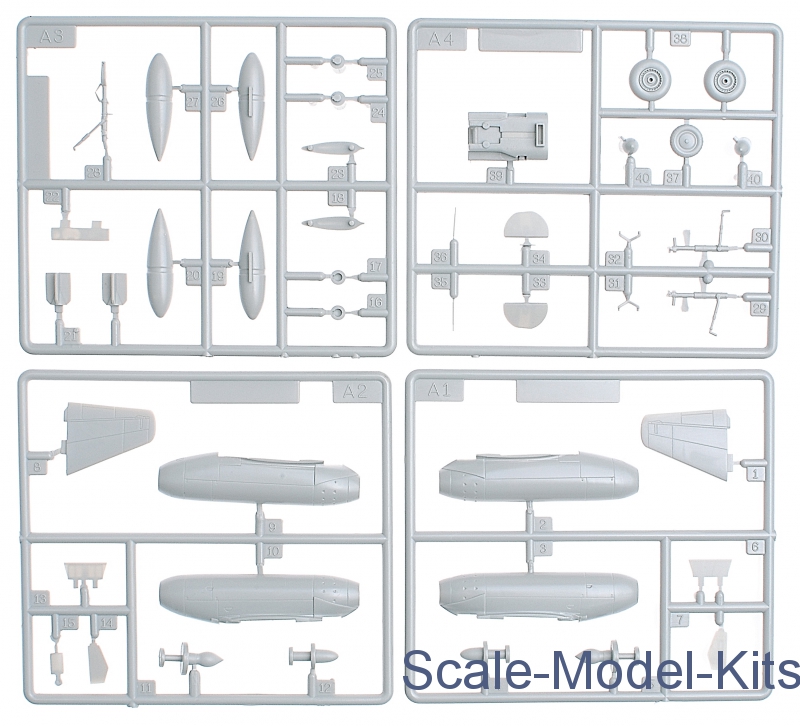 Hobby Boss - 1/72 Hobby Boss 80249 Germany Me 262 A-1a Fighter ...