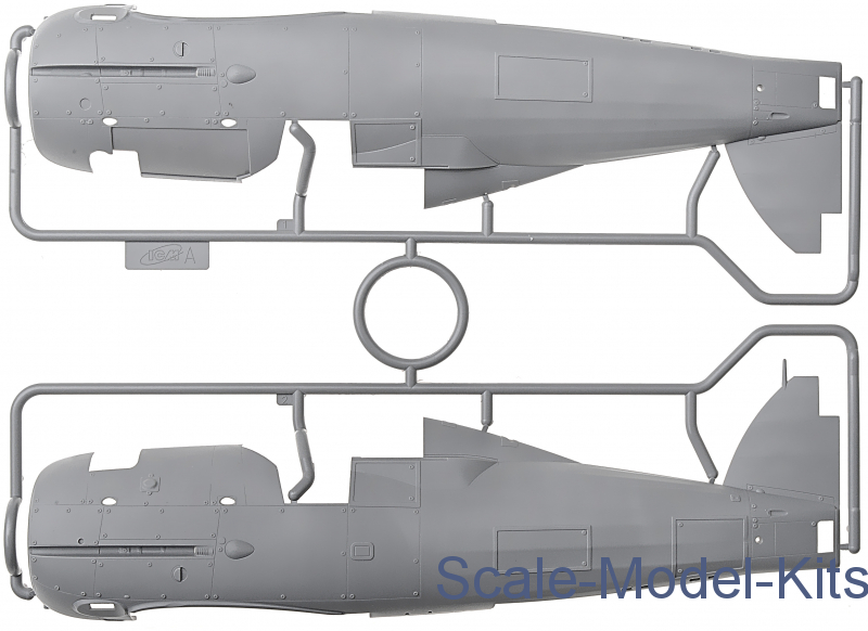 Gloster Gladiator Mk.I-ICM plastic scale model kit in 1:32 scale