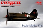 ICM32001 WWII Soviet Fighter I-16, type 24