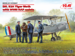ICM32037 DH. 82А Tiger Moth with WWII RAF Cadets