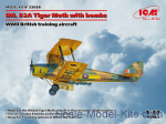 ICM32038 DH. 82A Tiger Moth with bombs (WWII British training aircraft)