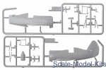 I-153, WWII Soviet Biplane Fighter (winter version)