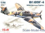 ICM48103 Messerschmitt Bf-109F-4 WWII German fighter