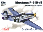 ICM48151 Mustang P-51D-15 WWII USAF fighter