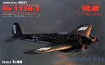 ICM48261 He 111H-3, WWII German bomber