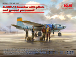 ICM48288 A-26С-15 Invader with pilots and ground personnel