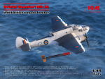 ICM48315 Bristol Beaufort Mk.IA WWII British torpedo bomber