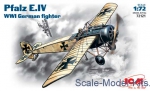 ICM72121 Pfalz E.IV WWI German fighter