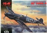 ICM72134 Messerschmitt Bf-109E-4 WWII German night fighter