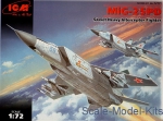 Fighters: Mig-25 PD Soviet heavy fighter-interceptor, ICM, Scale 1:72