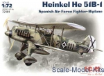 ICM72191 Heinkel He-51 B-1 Spanish fighter-biplane