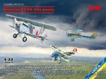 ICM72210 Planes of the 1930s and 1940s (Ne-51A-1, Ki-10-II, U-2/Po-2VS) (3 kits in box)