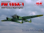 ICM72293 WWII German night fighter FW 189A-1