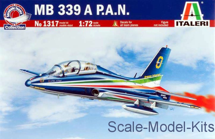 Aermacchi MB339A PAN Frecce Tricolori kit Frems art 0198/SC scala 1/48 