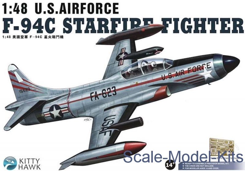 Kitty Hawk KH80101 1/48 U.S F-94C Starfire Fighter 