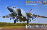 Fighters: MiG-25PD Soviet interceptor, Kondor, Scale 1:72