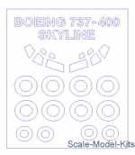 KVM14410 Mask for Boeing 737 -300 / 400 / 500 and wheels masks