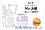 KVM24201 Mask 1/24 for Mi-24V Eaglemoss