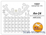 KVM72007 Mask for Antonov An-24 (Amodel)
